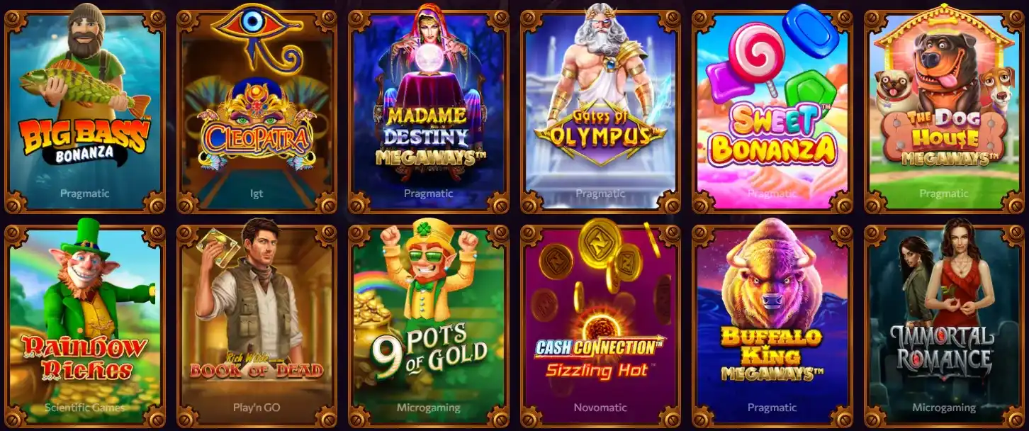 Ruim aanbod aan online slots en gokkasten bij Chanze Casino
